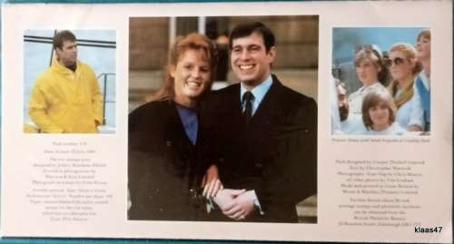 GB - 1986 - Royal Wedding Prince Andrew and Sarah Ferguson - Pack No. 174