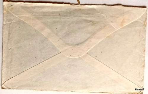 Envelope - On Active Service - 1941 No. 1 Air Depot SAAF Voortrekkerhoogte to Cape Town Address