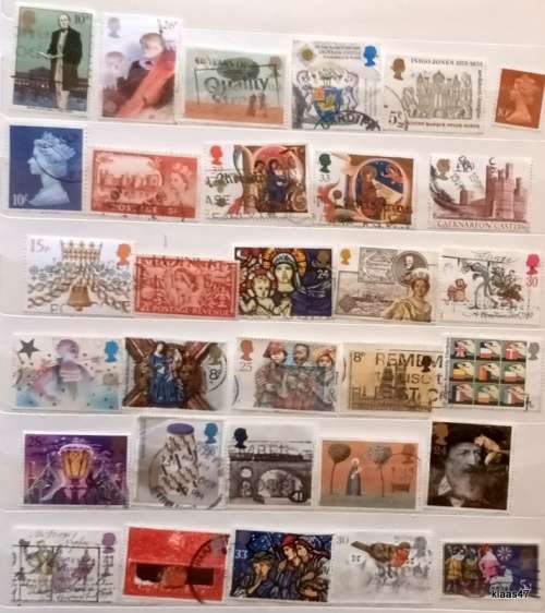 GB - Mixed Lot of 31 Used stamps