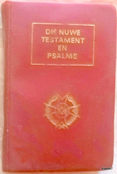 Nuwe Testament en Psalms (1979 Vertaaling) Kapelaansdienste in the SA Weermag