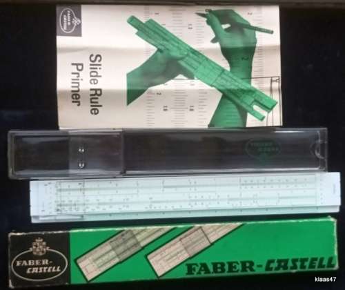 Faber-Castell Slide Rule - Made in Switzerland - Complete with Instruction Leaflet - in Original Box