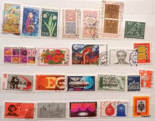 Germany - Mixed Lot of 23 Used stamps