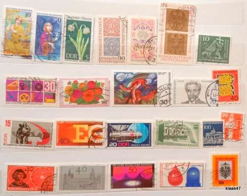 Germany - Mixed Lot of 23 Used stamps