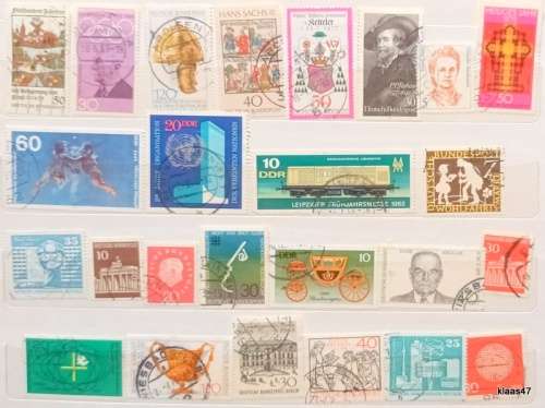 Germany - Mixed Lot of 25 Used stamps