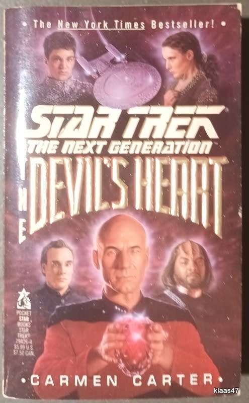 Star Trek: The Next Generation - The Devil`s Heart - Carmen Carter - Paperback