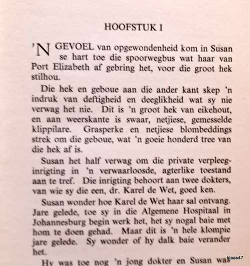 Die Geheimsinnige Hospitaal - Dewald Brink - Hardeband 1949