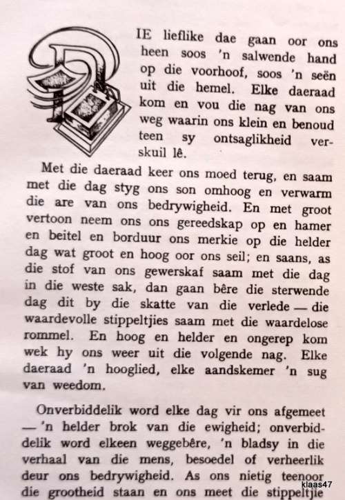 Ook die Klein Dingetjies - J van der Berg - Hardeband Elfde Druk