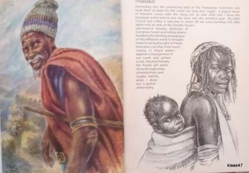 Sunburnt Sketches - Kent Cottrell - Hardcover - (Africa, South, East and West)