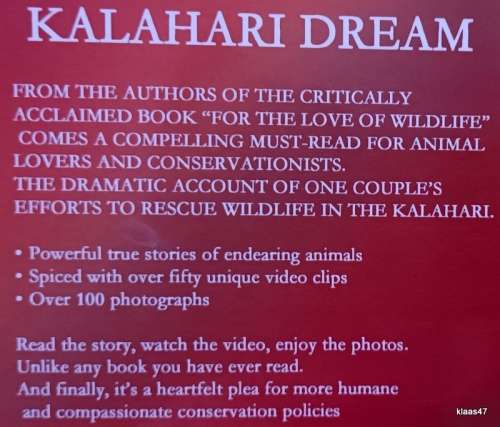 Kalahari Dream - Chris Mercer and Beverley Pervan - Paperback - Inscribed by Authors