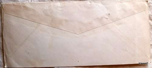 Envelope - Posted Pakistan 1957 to USA  (Air Pouch)