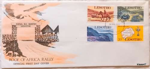 Lesotho - 1969 - Roof of Africa Rally - FDC
