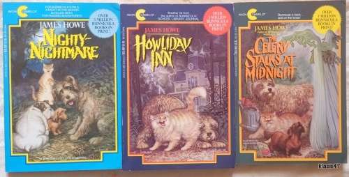 Bunnicula The Vampire Bunny and His Friends - James Howe - 3 Books from Boxed Set of 4