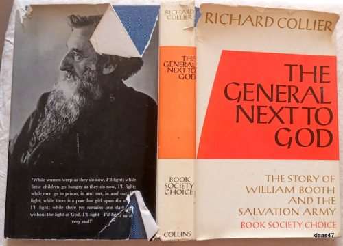 The General Next to God - Richard Collier - Hardcover (The Story of William Booth and Salvation Army