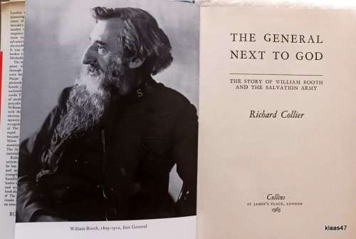 The General Next to God - Richard Collier - Hardcover (The Story of William Booth and Salvation Army