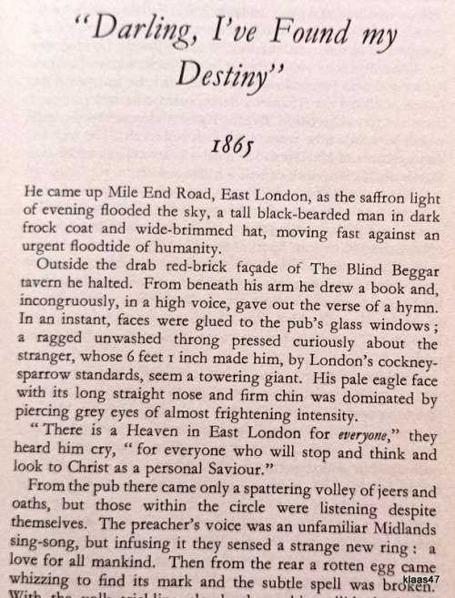The General Next to God - Richard Collier - Hardcover (The Story of William Booth and Salvation Army