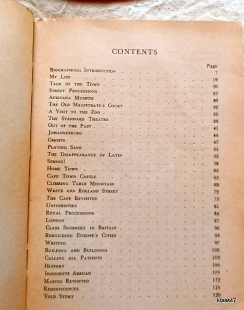 A Cask of Jerepigo - Herman Charles Bosman (Dassie books 1957)