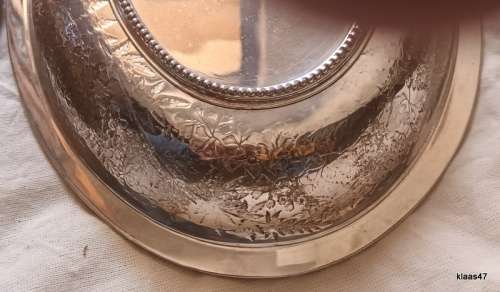 Vintage - Oval Serving Dish - EP - silver plated