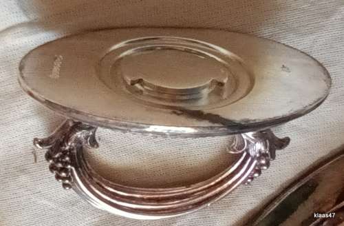 Vintage - Oval Serving Dish - EP - silver plated