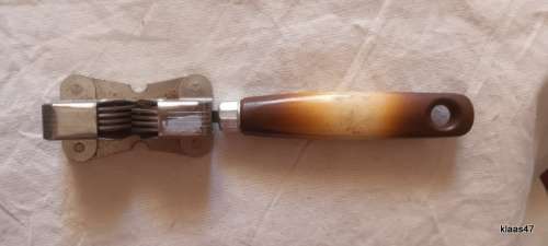 Vintage Knife Sharpener (Wooden Handle)
