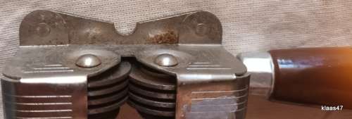 Vintage Knife Sharpener (Wooden Handle)