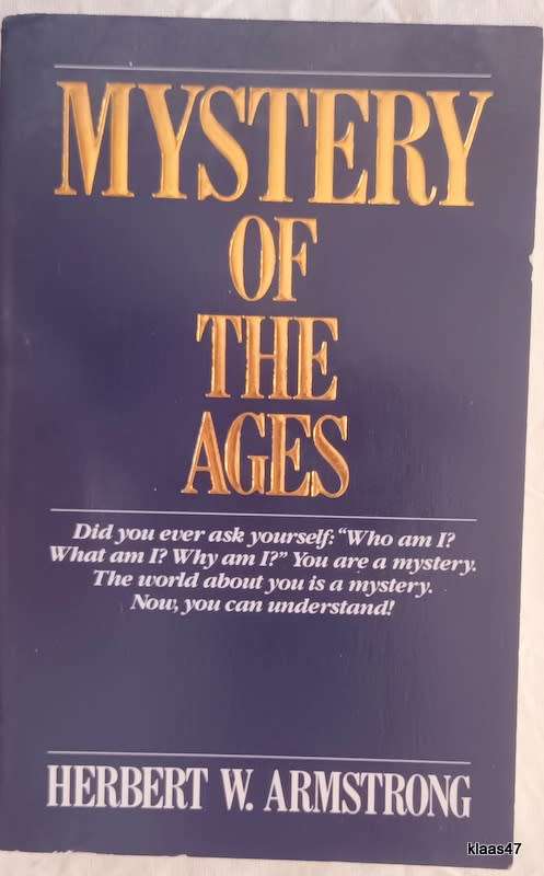Mystery of the Ages - Herbert W Armstrong - Paperback