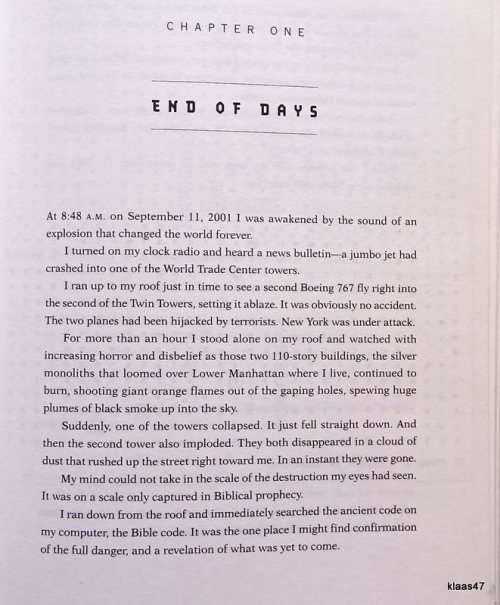 The Bible Code 2 The Countdown - Michael Droskin - Hard cover