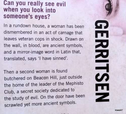 The Mephisto Club - Tess Gerritsen - Paperback