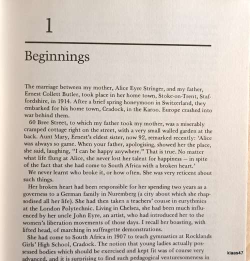 Karoo Morning: An Autobiography (1918-35) - Guy Butler - Hardcover 1977