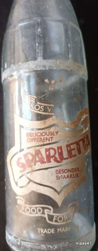 Sparletta - Standard size bottle - Empty
