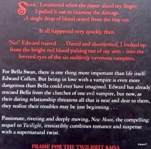New Moon - Stephenie Meyer - Paperback