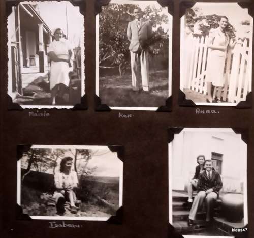 1940`s Photo Album - With approx 300 black and white Family photos
