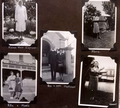 1940`s Photo Album - With approx 300 black and white Family photos