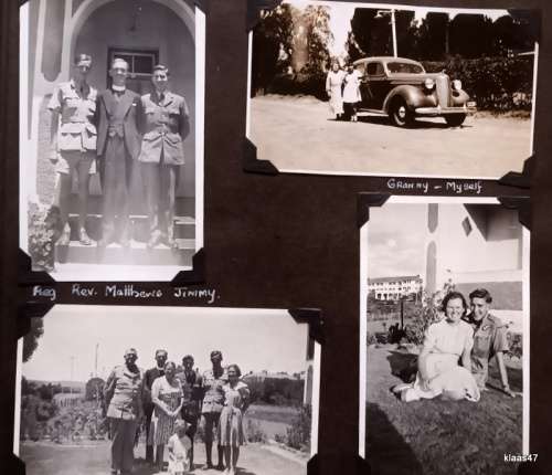 1940`s Photo Album - With approx 300 black and white Family photos