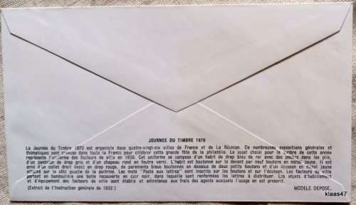France - 1970 - Stamp Day - FDC No. 711