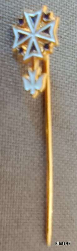 St Johns Lapel Pin (with Dove)