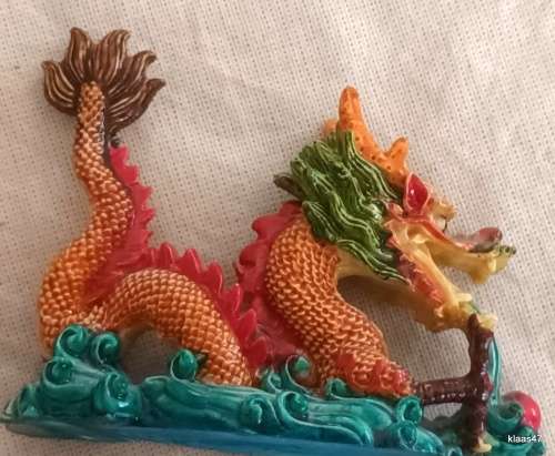 Two Chinese Dragon Ornaments