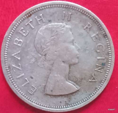 South Africa - 1957 - 2½ Shillings - Silver (.500)