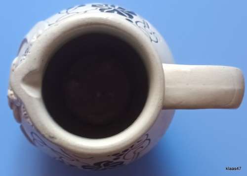 German Salt Glaze Stoneware Wine Pitcher