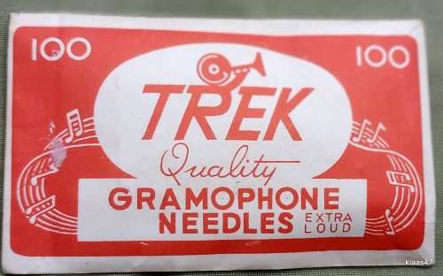 Trek - 100 Quality Gramophone Needles - (In a Sealed Packet NOT a Tin)