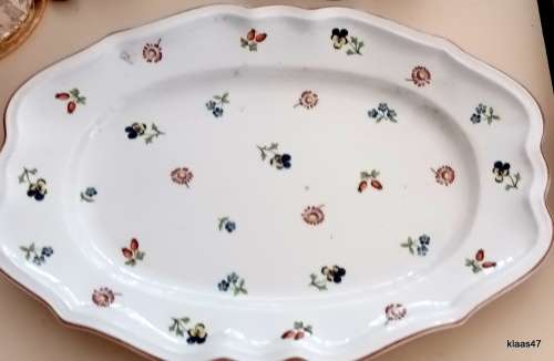 Villeroy & Boch - Petite Fleur - Oval Platter - 36cm Long - 26.3cm Wide
