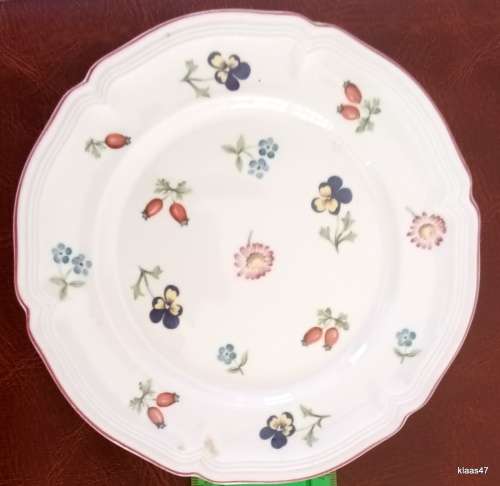 Villeroy & Boch - Petite Fleur - 17cm Flat Plate (Bread and Butter)
