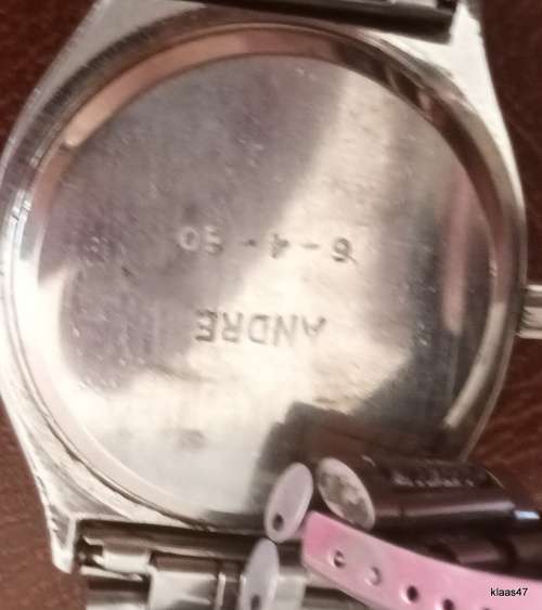 Men`s Omega Quartz Watch (Seamaster) - Inscription 1980