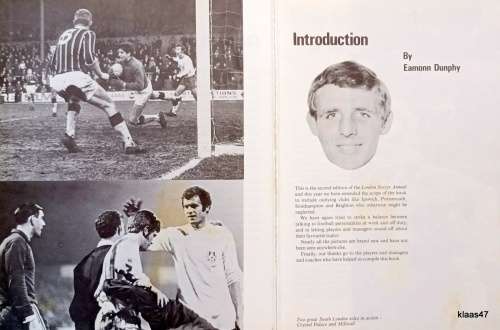 London Soccer Annual 1970 - Intro: Eamonn Dunphy - Hardcover