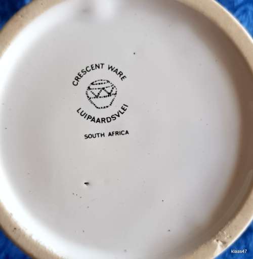 Crescent Ware Newspaper Tankard with Two Rugby Head Lines and One Astronauts