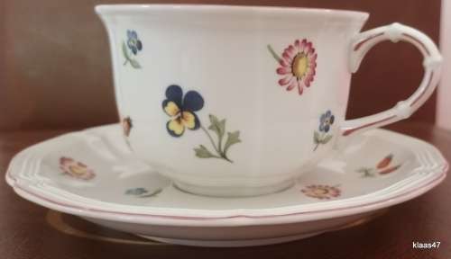 Villeroy Boch - Petite Fleur - Tea Cup and Saucer (200ml)
