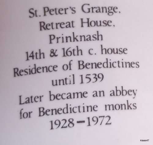 Prinknash Pottery Mug The Old Abbey