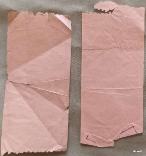 London Transport - 2 10d Tickets - Route 015