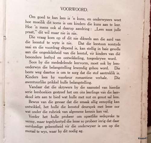 Lees Met Lus - Afrikaanse Leesboek Standerd VI - Vierde Druk