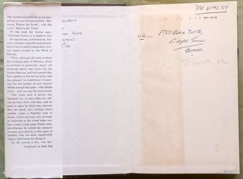 Back to The Trees - A T Culwich - Hardcover 1965
