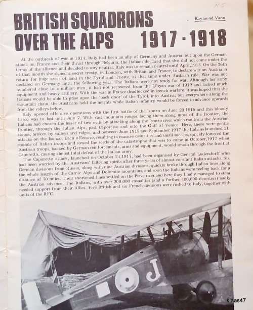 Cross & Cockage Journal - 1972 - Vol 3 No 1 - Soc of WW1 Aero Historians